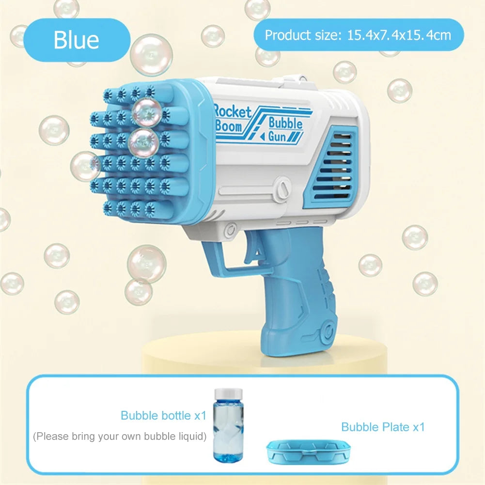 32 Holes Electric Bubble Machine (Blue) G7451