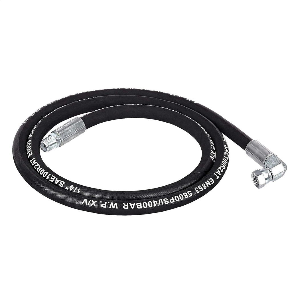 Retractable Heavy Duty Grease Hose Reel 1/4" x 50' High Pressure Hose 5800 PSI R802153