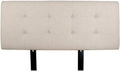 Beige California King Sized Padded Headboard Y5179