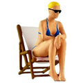 1/64 Resin Hand Painted Lounge Chair Model T866788