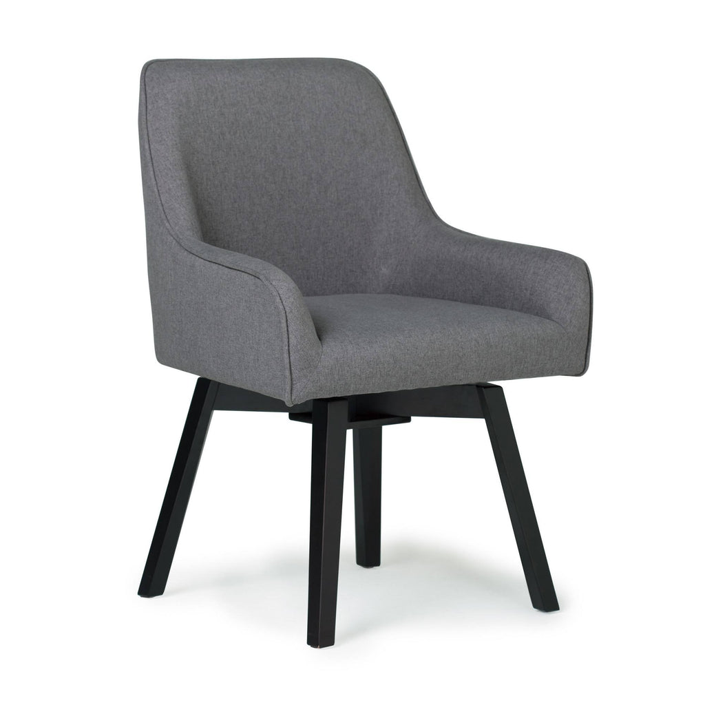 Pewter Swivel Chair M8906