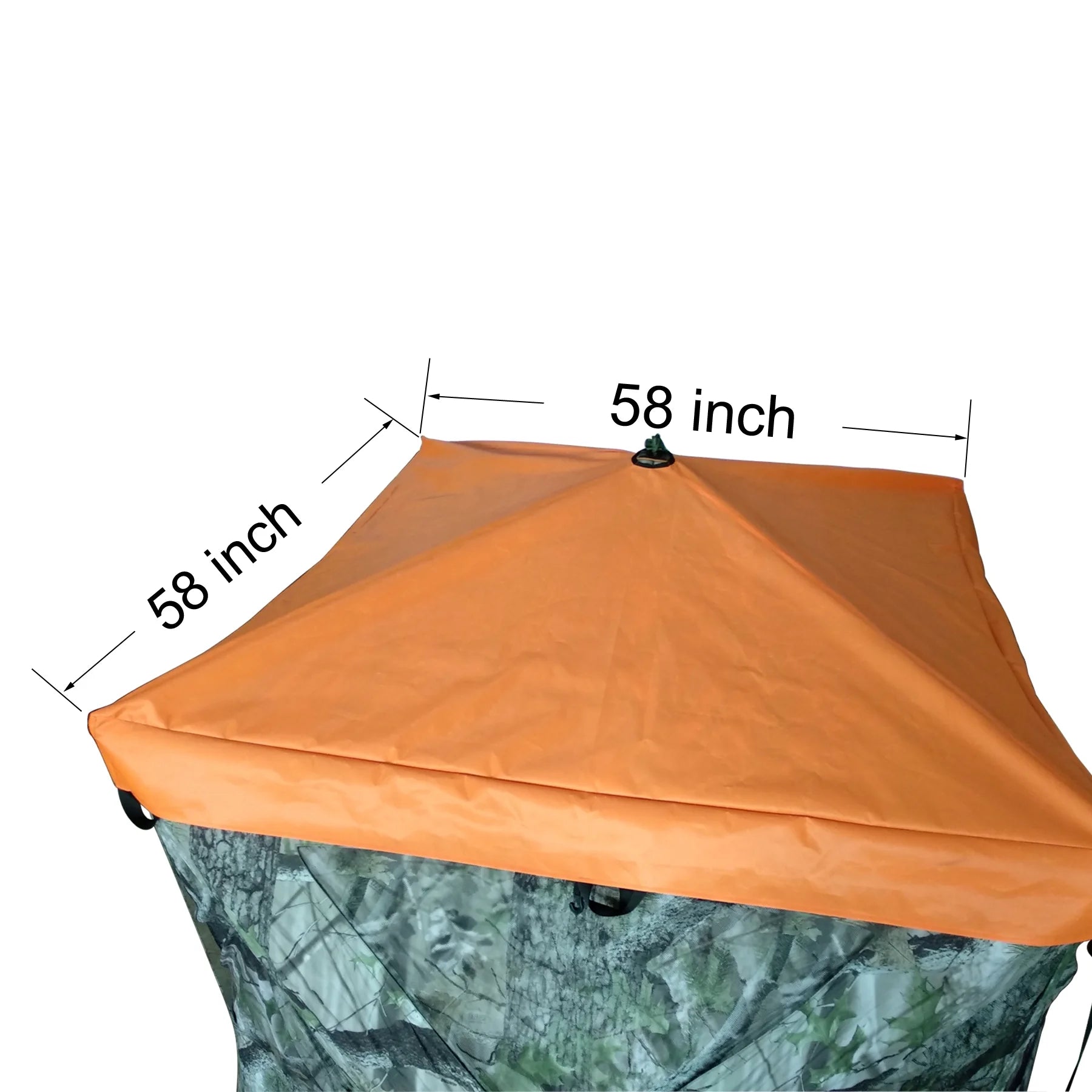 Blaze Orange Safety Blind Panels with Carrying Bag G9450