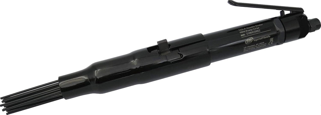 Needle Scaler, Air Powered, Pneumatic Chisel Tool, 18.3”, 4.1 lbs, 4800 Blows Per Min, Black B574274