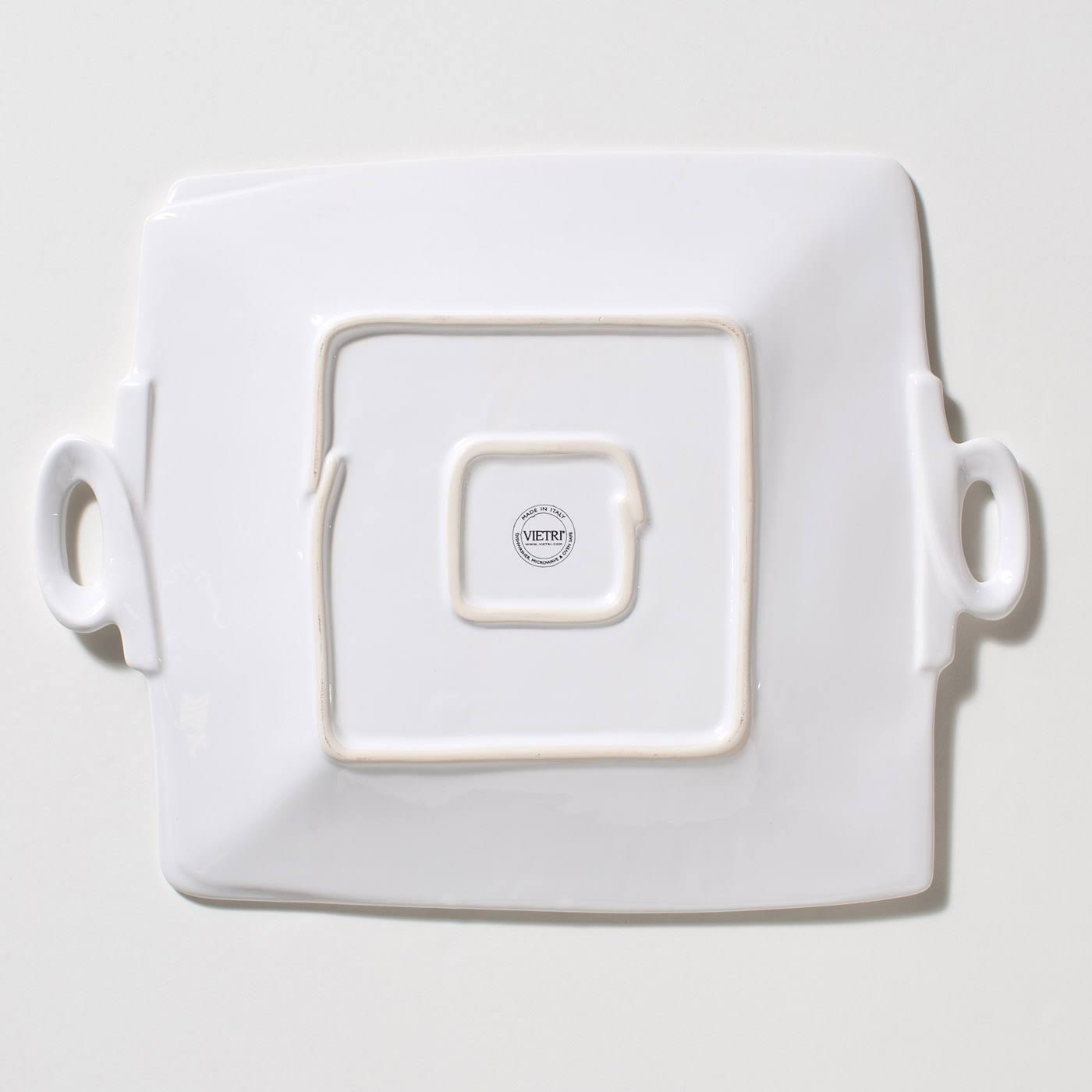 Holiday Handled Square Platter V171948