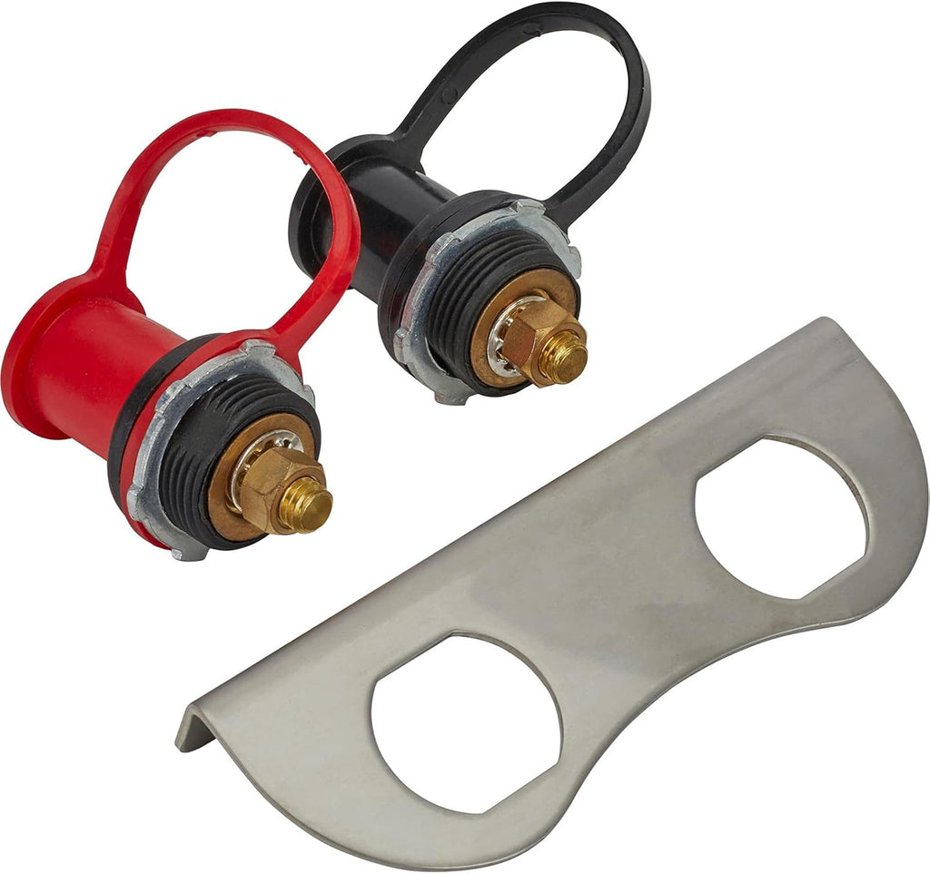 Black Aluminum Battery Terminal Studs Pack of 2 Y192985