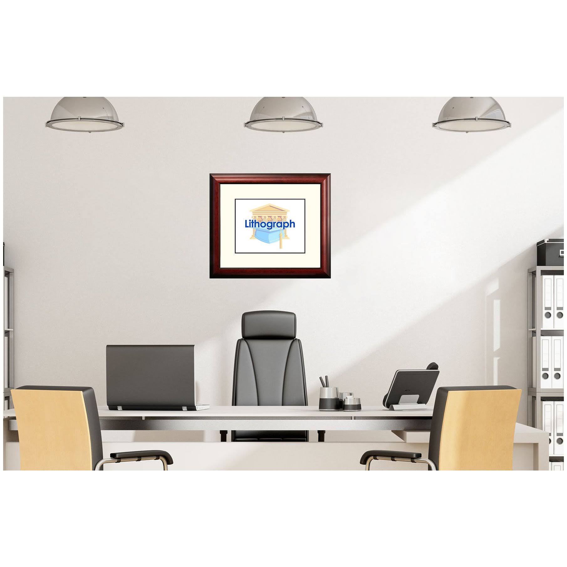Framed Lithograph G200