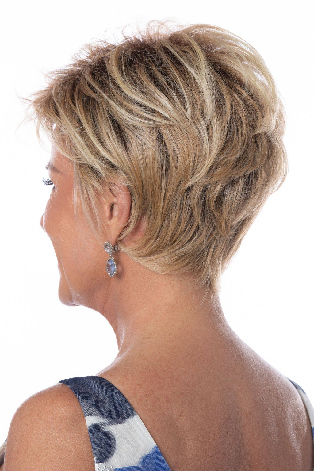 Brown Blonde Jazzy HF Wig R61799