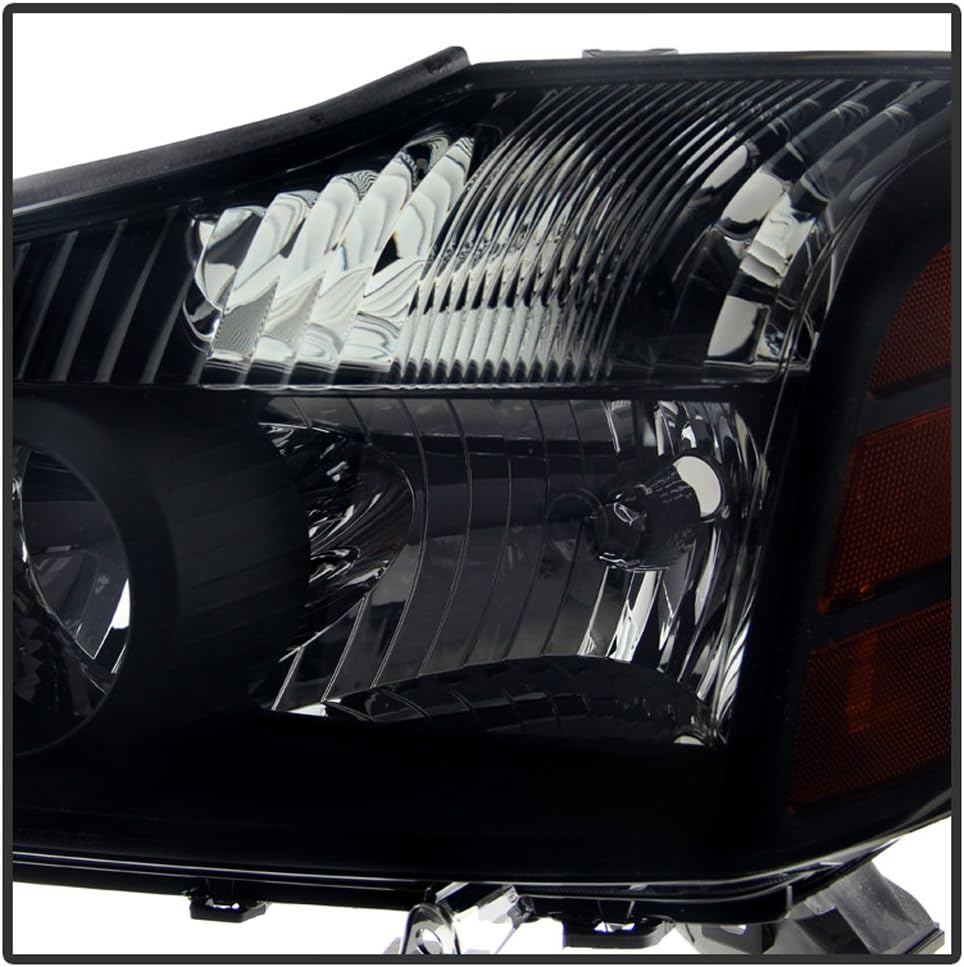 Black Smoked Headlights Set F518518