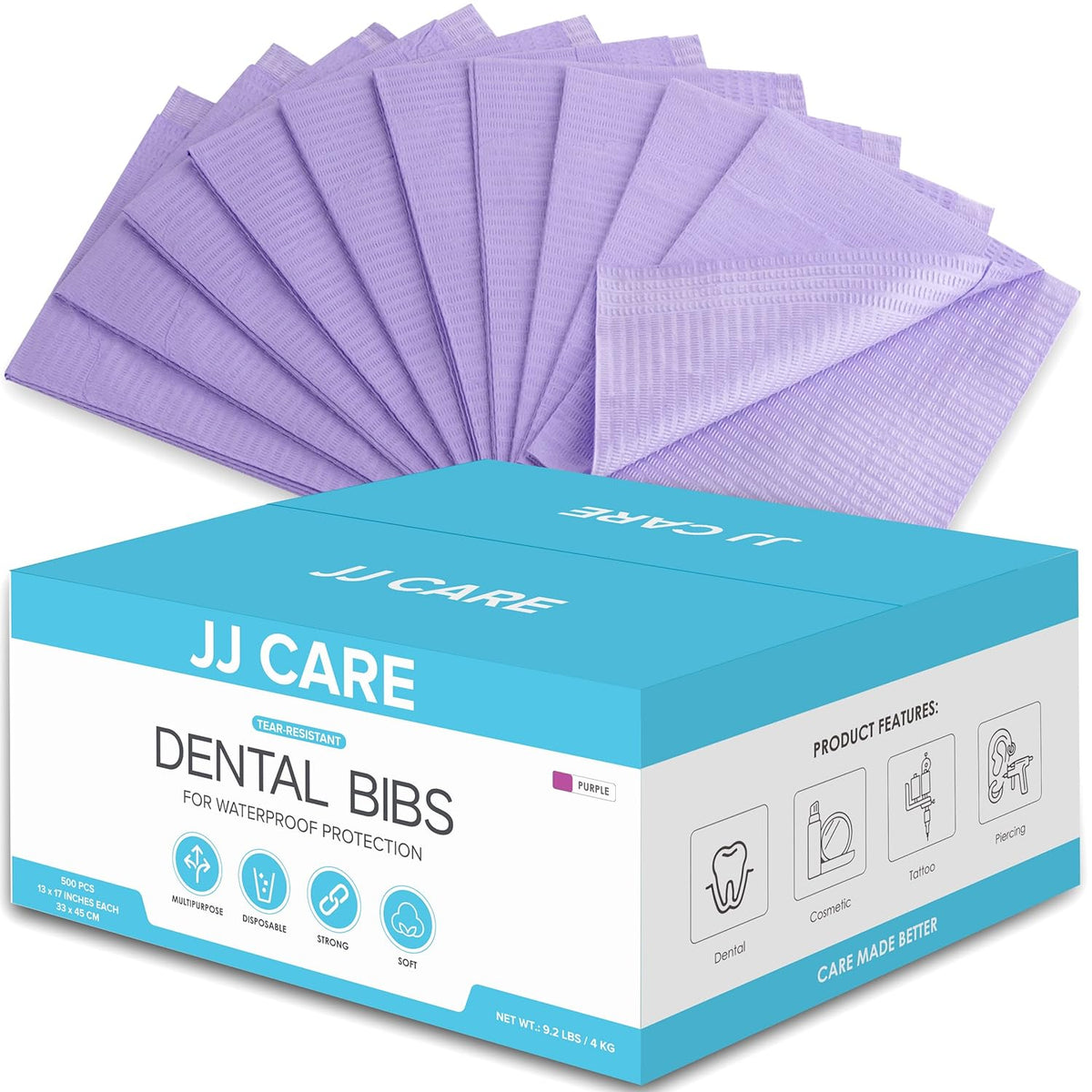 Disposable Dental Bibs Pack of 2 D443
