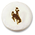 White Vinyl Fitted Spare Car Tire Cover J385550