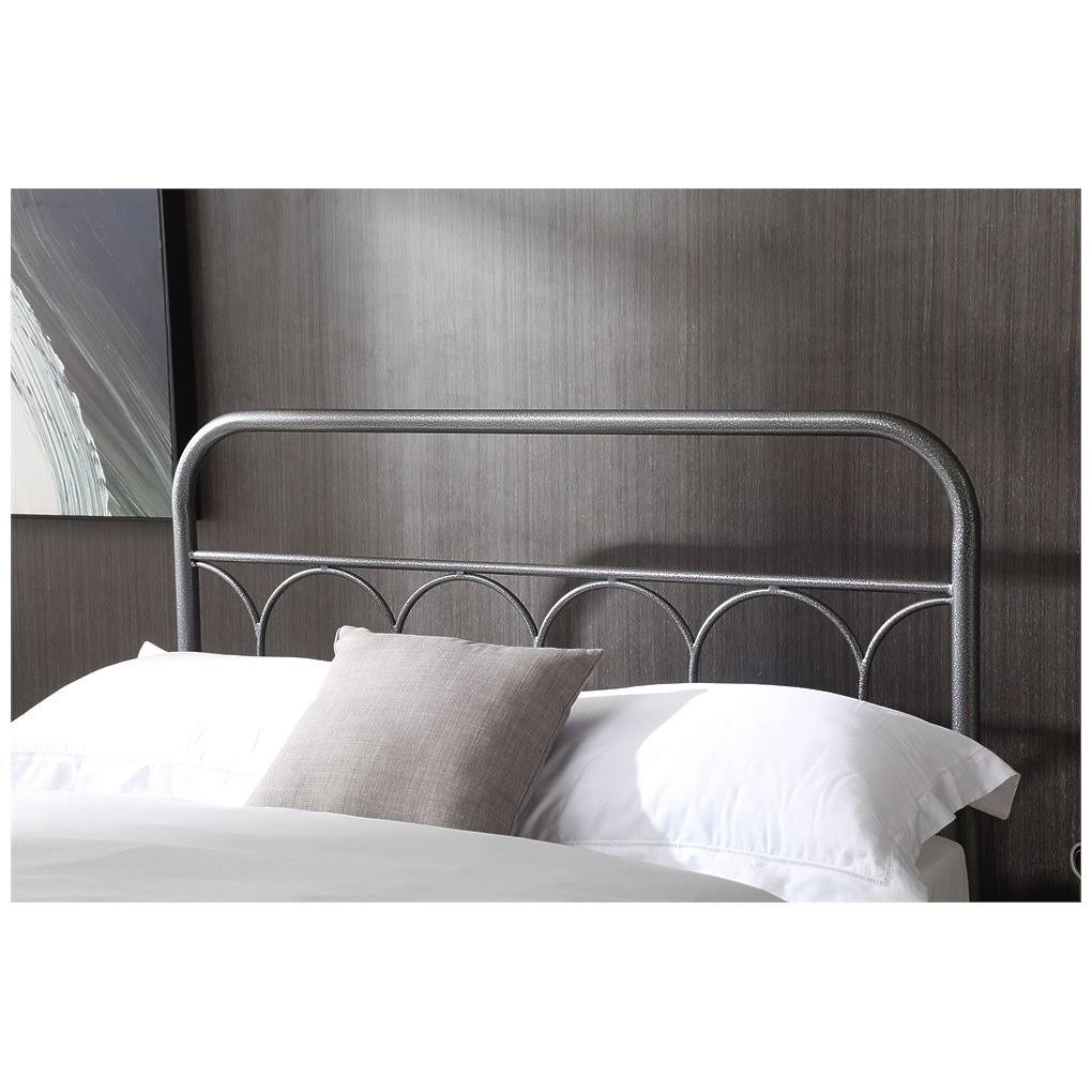 Charcoal Twin Metal Bed H273558