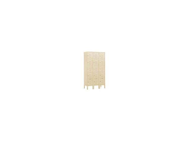 Tan Five Tier Metal Locker I2601