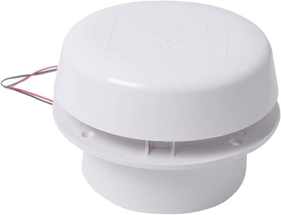 Exhaust Cooling Fan, 12V 60CFM RV Roof Vent ABS Ceiling Exhaust Fan H212779