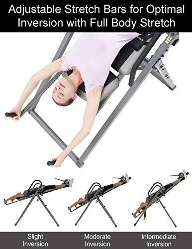Inversion Table with Adjustable Stretch Bars C30417
