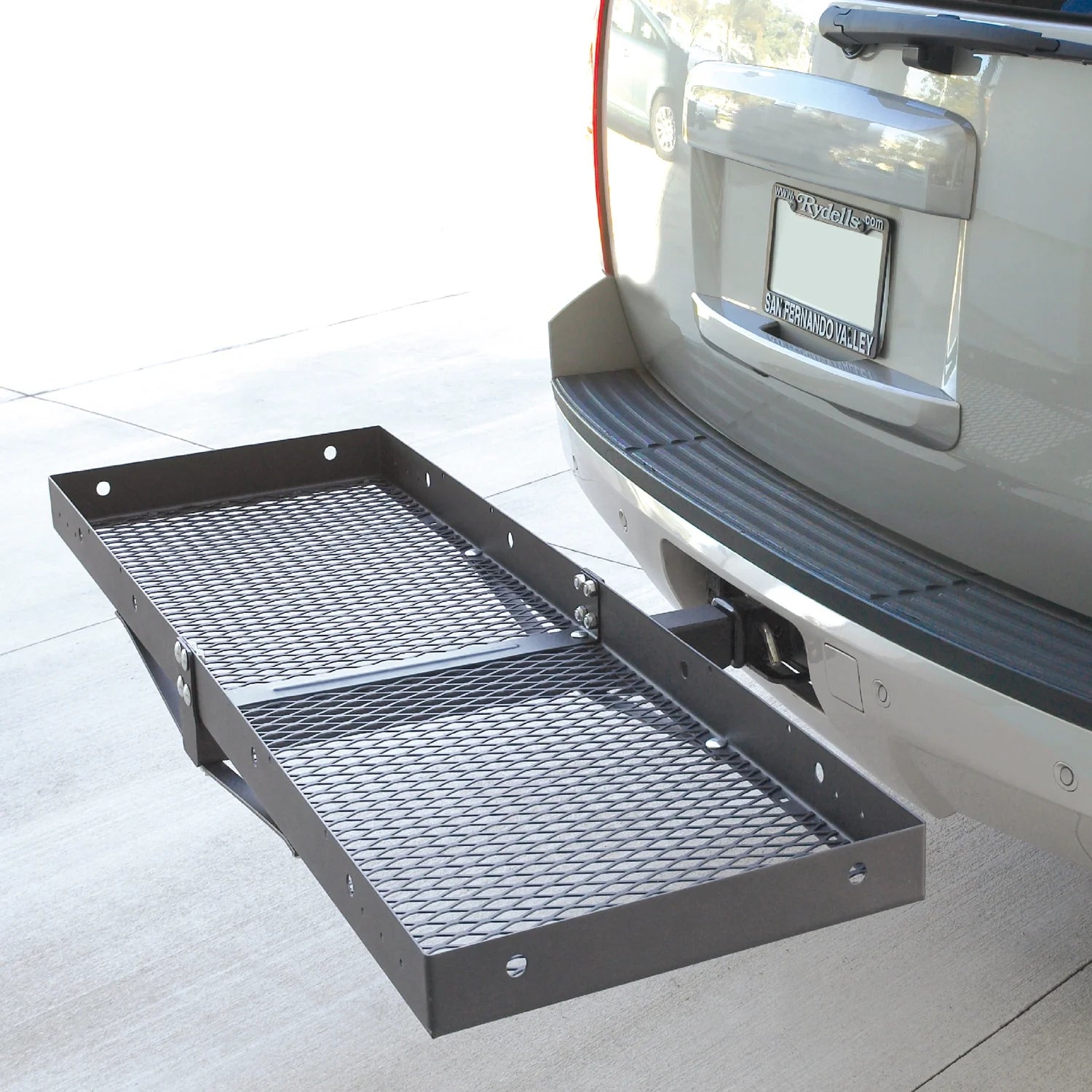 Hitch Mount 60" x 19.5" Fixed Cargo Carrier, 500 lbs T159