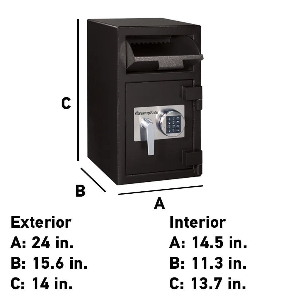 1.3 Cu. ft. Digital Keypad Depository Safe Y659