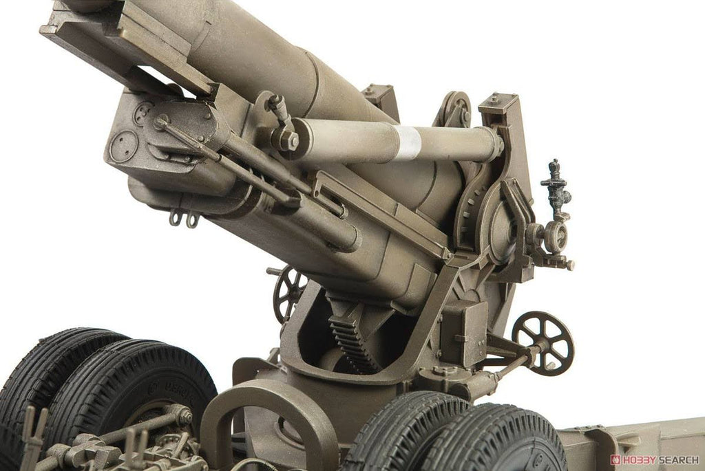 WWII 8 inch Howitzer M1 1/35 Scale Plastic Model Kit O3743