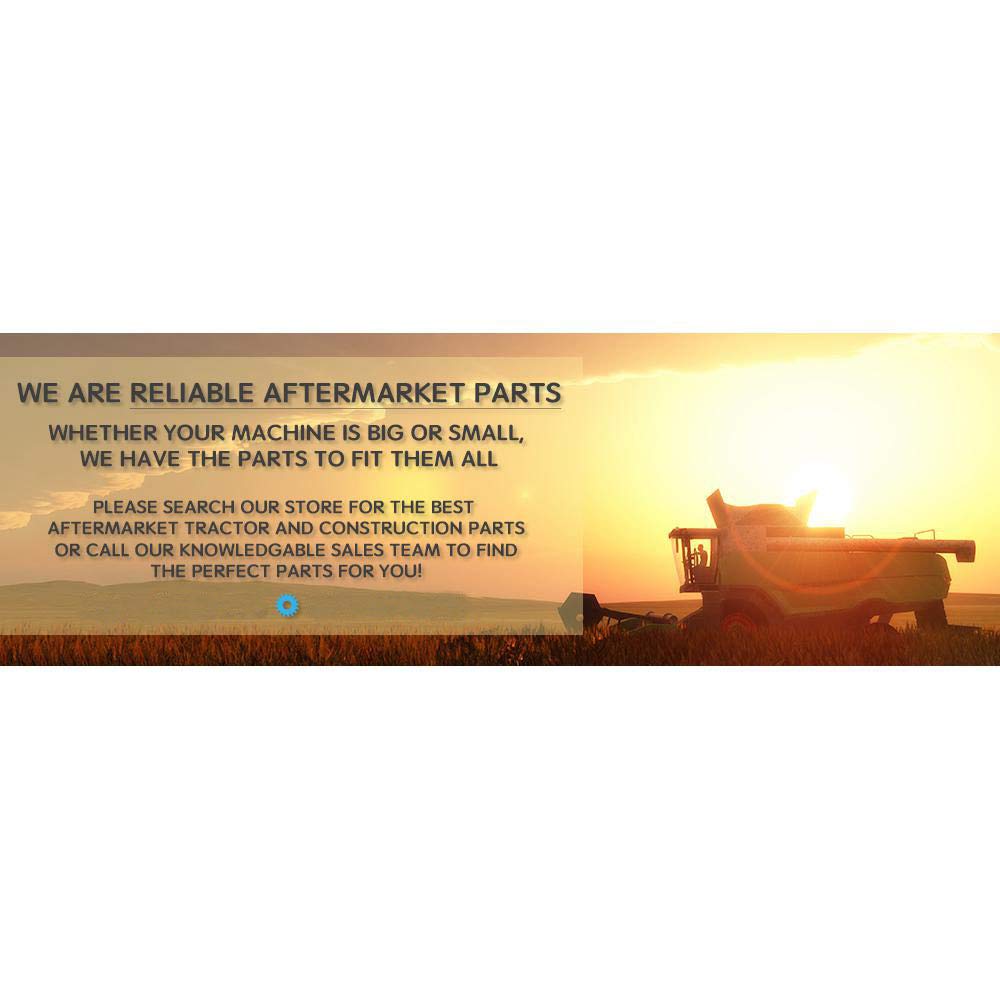 Tractor Fabric Seat Assembly Kit with Arms C242