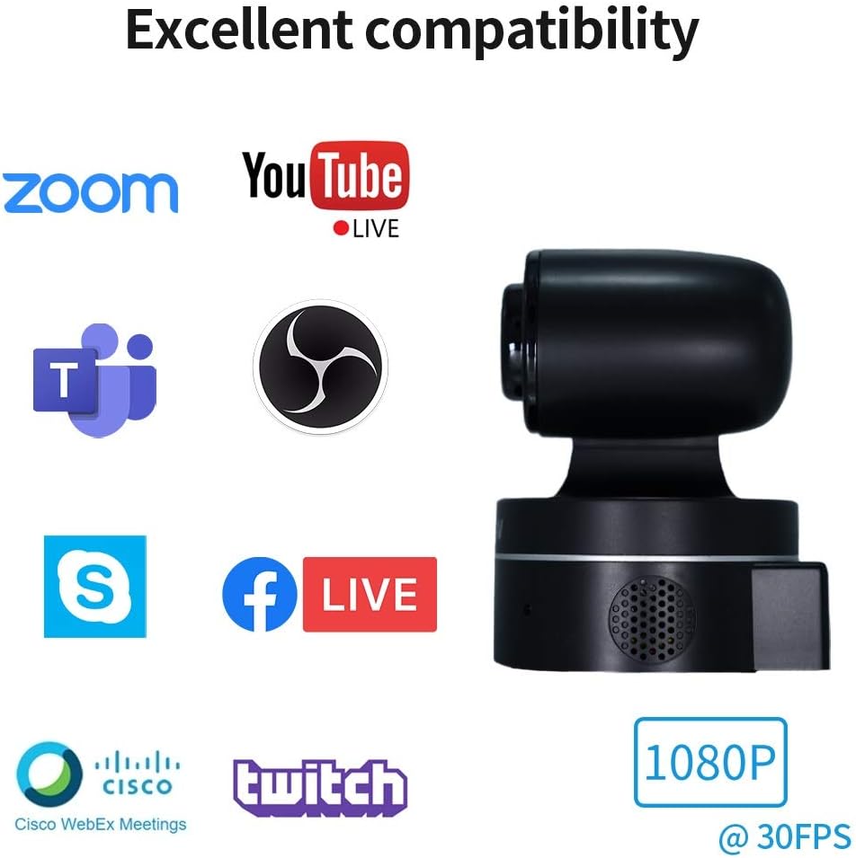 PTZ Camera with USB Outputs, 3X Optical Zoom V351751