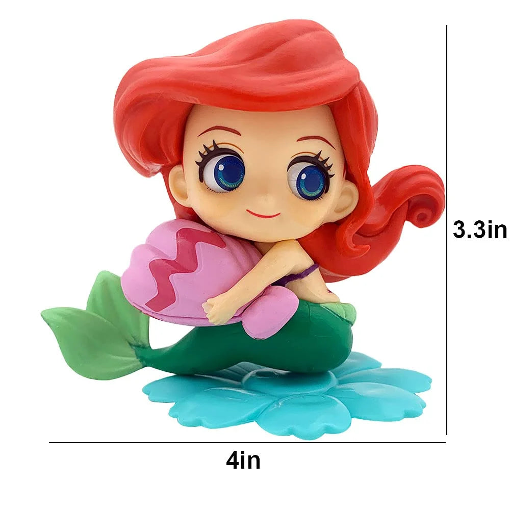 Mermaid Cake Topper Doll with Seashells R238055
