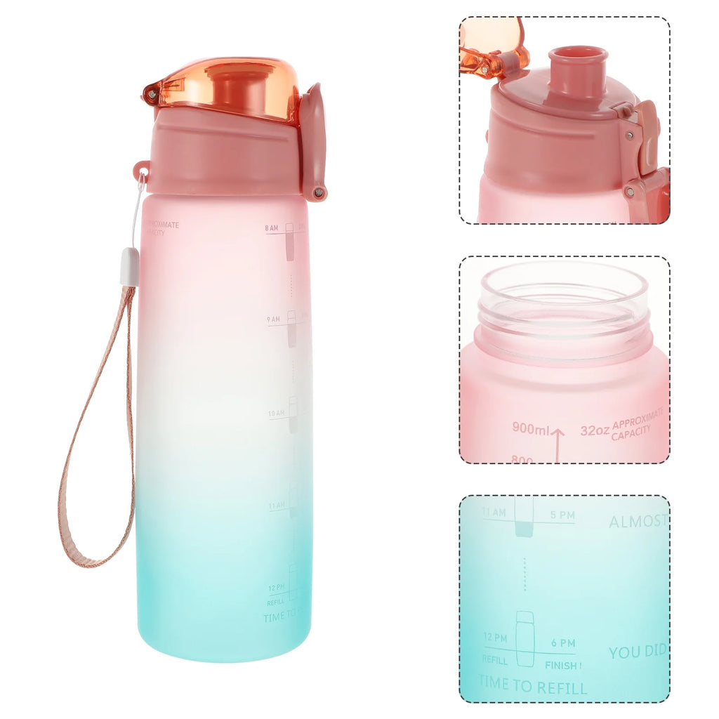 2 pcs Gradient Water Bottle L952
