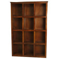 Cube Bookcase Havana Gold 3 Shelves J461589