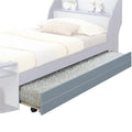 Gray Trundle Bed K8085