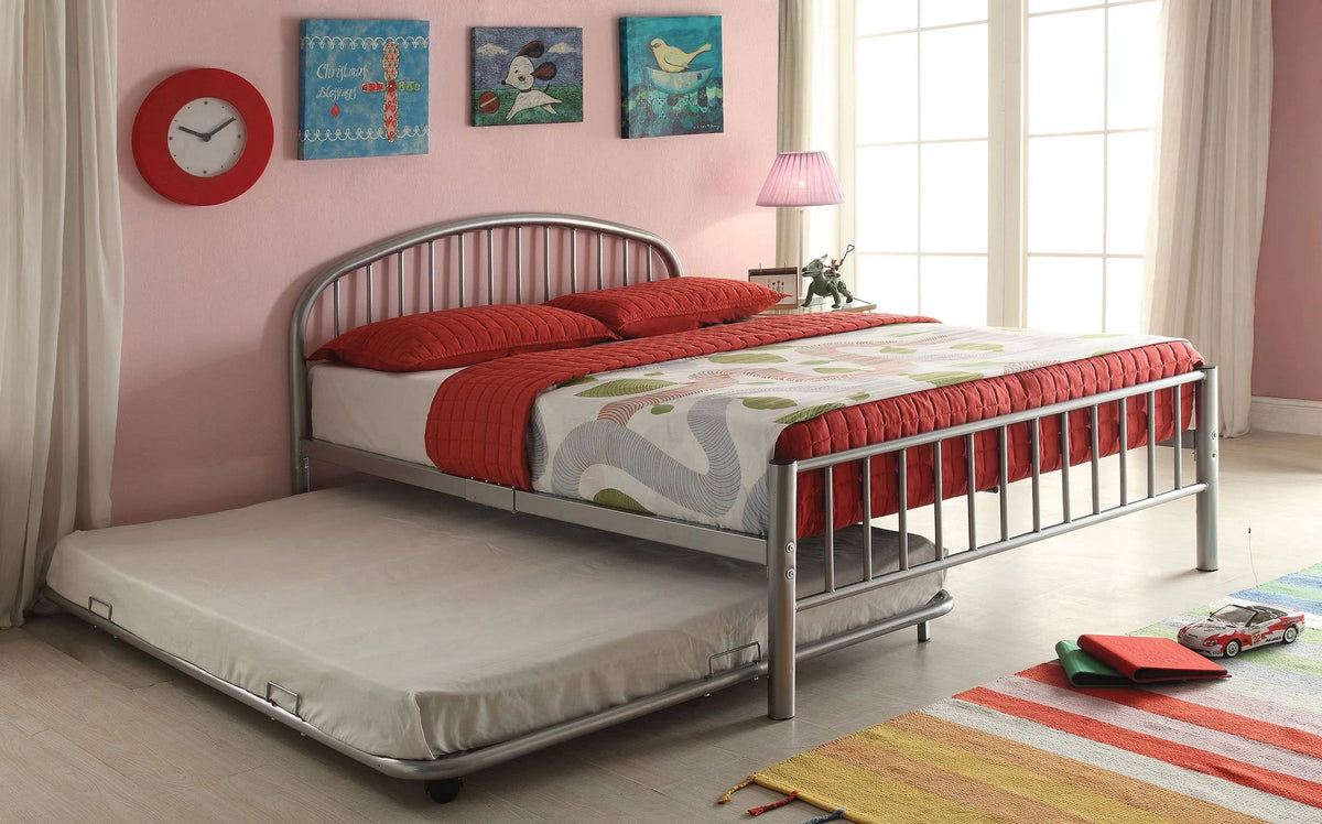 Twin Bed Silver B2383