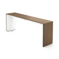 Arctic White Virginia Walnut Console Table V70494