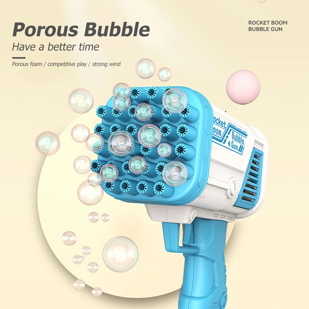 32 Holes Electric Bubble Machine (Blue) G7451