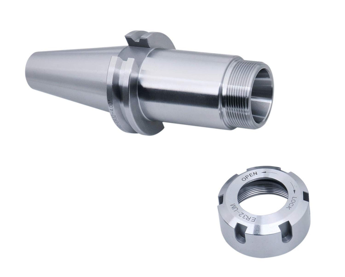 Cat40 Er32 4 inch Projection Length V-Flange Collet Chuck T47450