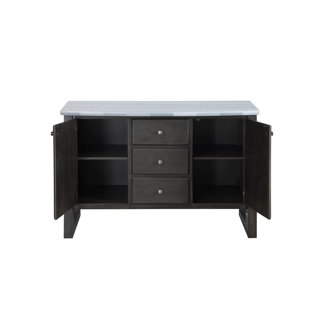 Marble Gray Oak Server Z519027