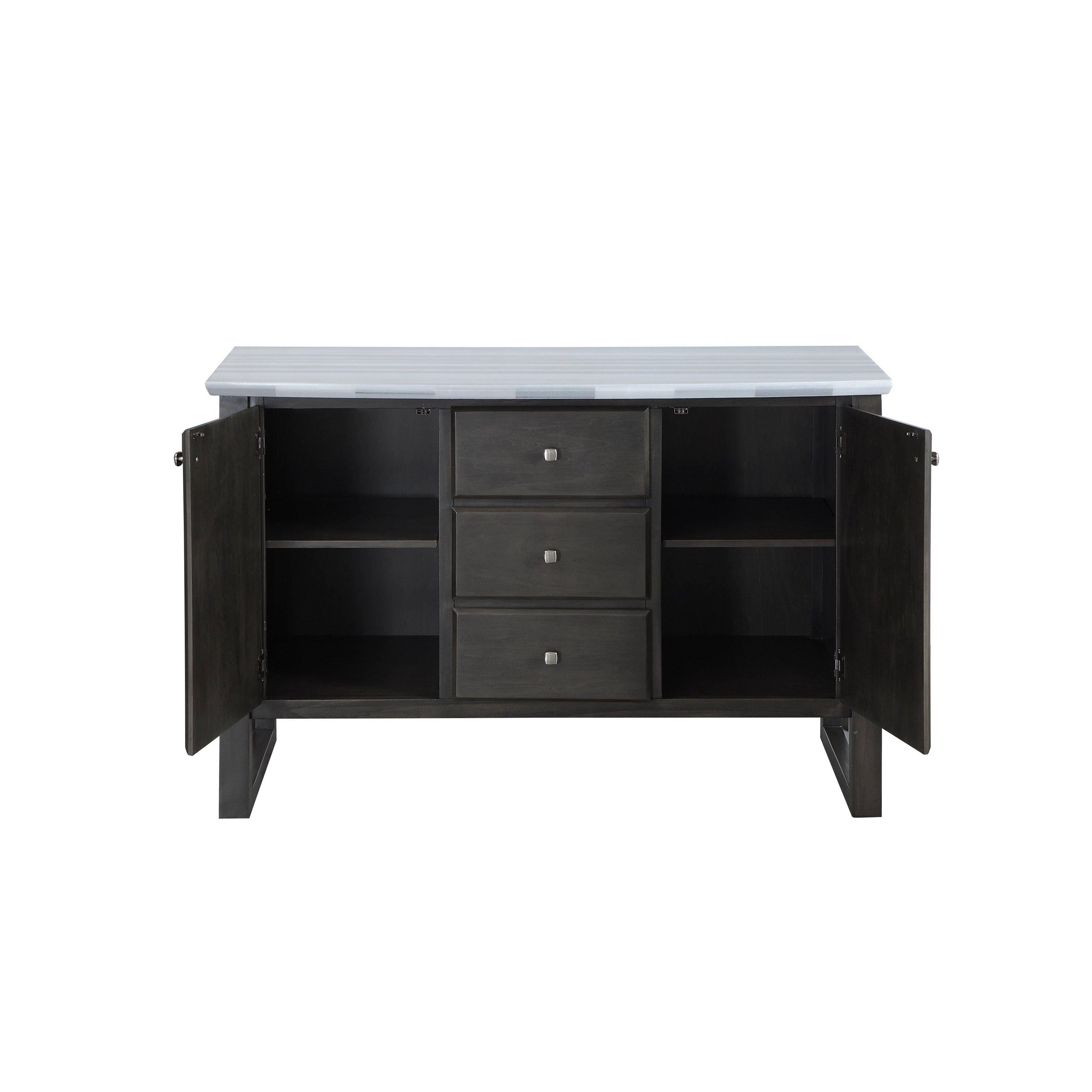 Marble Gray Oak Server Z519027