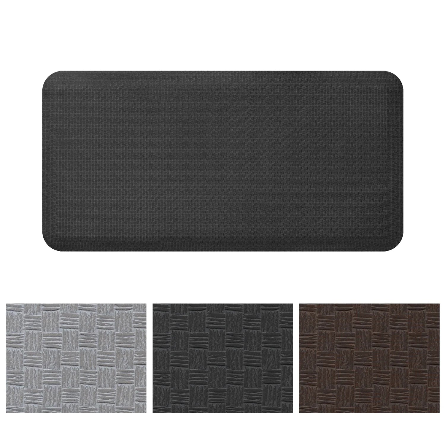 Dark Gray Anti-Fatigue Kitchen Floor Mat R266405
