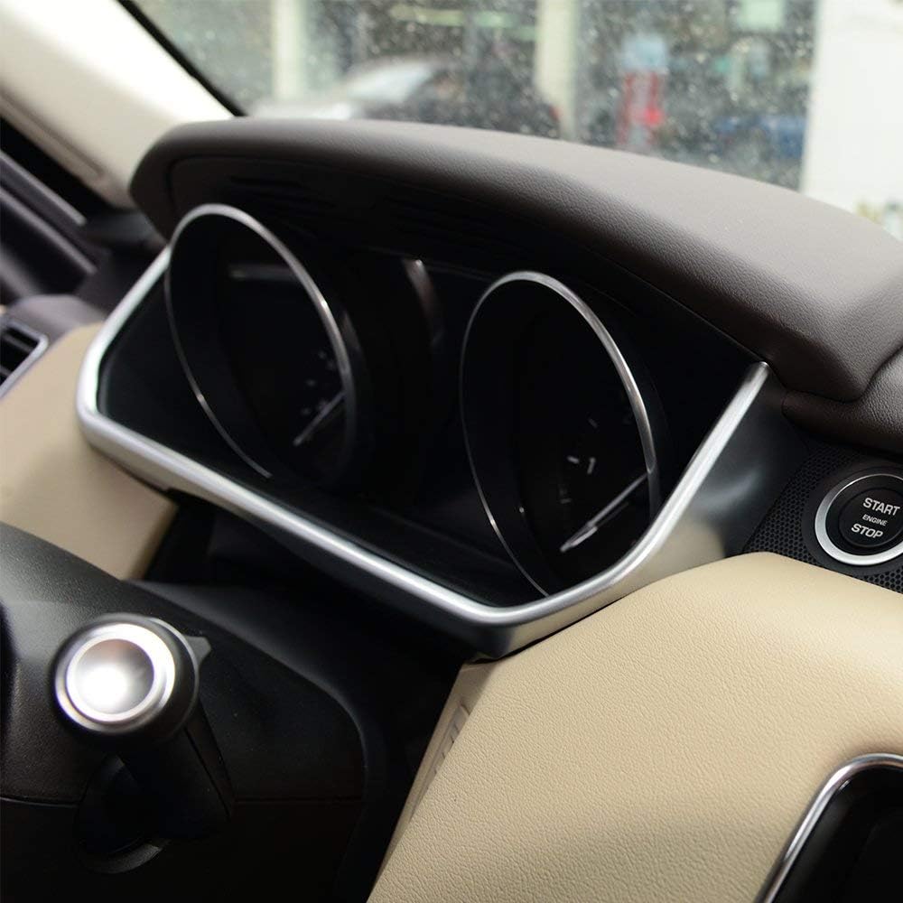 ABS Chrome Plastic Car Dashboard Decoration Frame Trim Cover Z304