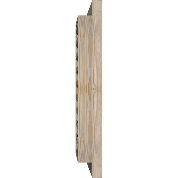 Primed Vertical Gable Vent S930198
