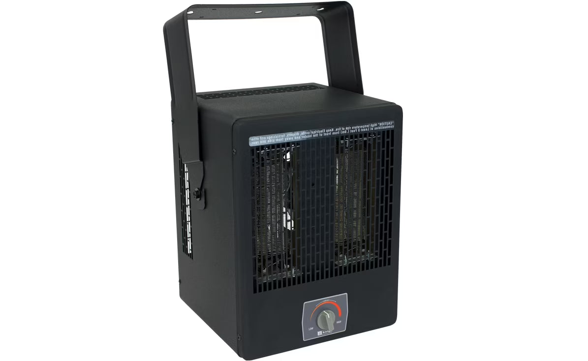 240V 3850W Electric Garage Heater, Black B6346