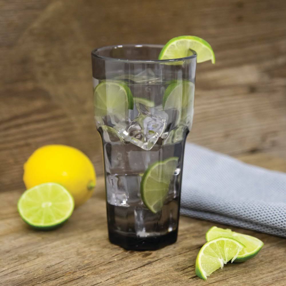 18 oz. Smoke Plastic Tumbler J821