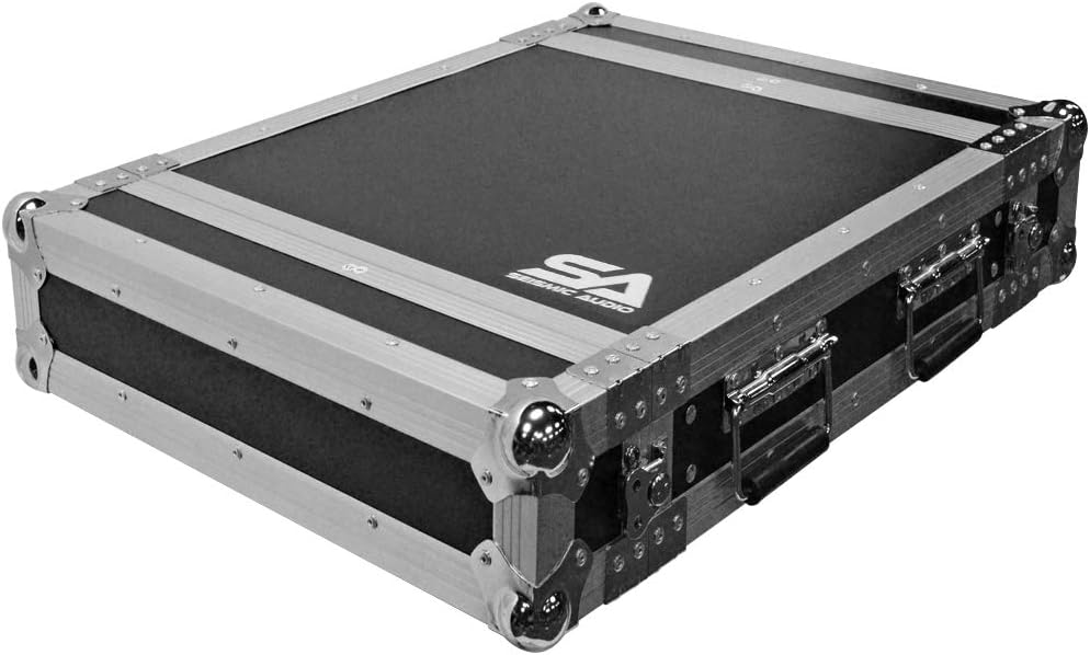 Heavy Duty 2 Space ATA Rack Case 2U Vertical Flight Case F3777