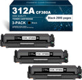312A Toner 3 Pack Compatible Remanufactured Ink Cartridge Y2380