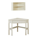 White Corner Desk with Hutch V678094