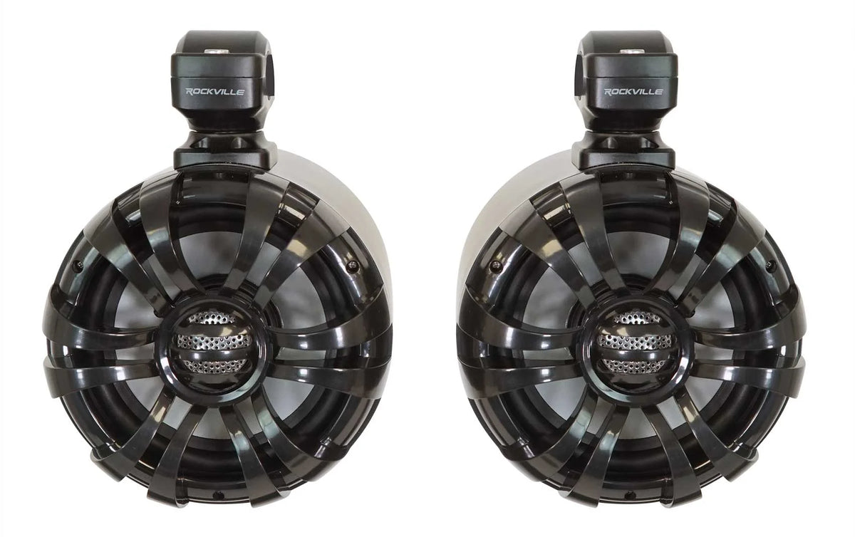 6.5" 600w Marine Wakeboard Swivel Speakers with Receiver E798