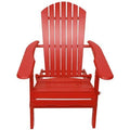 Solid Wood Folding Adirondack Chair W46713