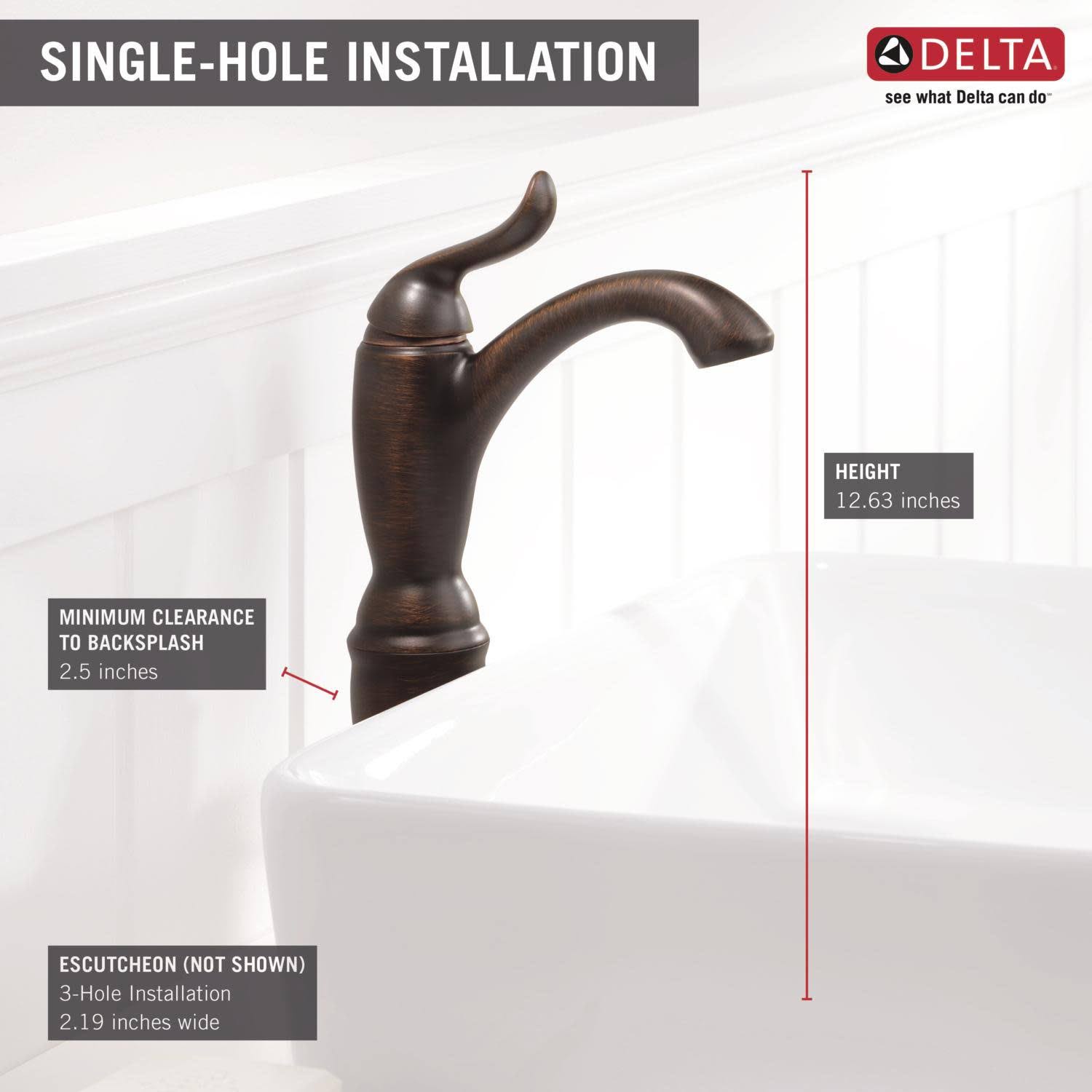 Single Handle Vessel Bathroom Faucet Stainless Z507