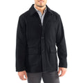 Wool Blend Barn Coat Cargo Pocket Jacket G27939
