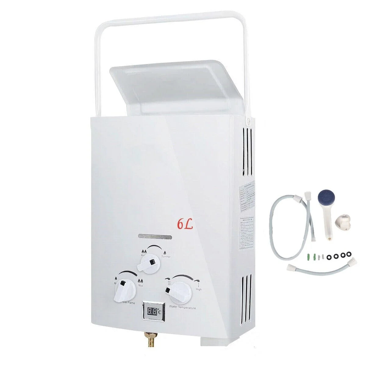 6L LPG Propane Gas Tankless Water Heater Z48237