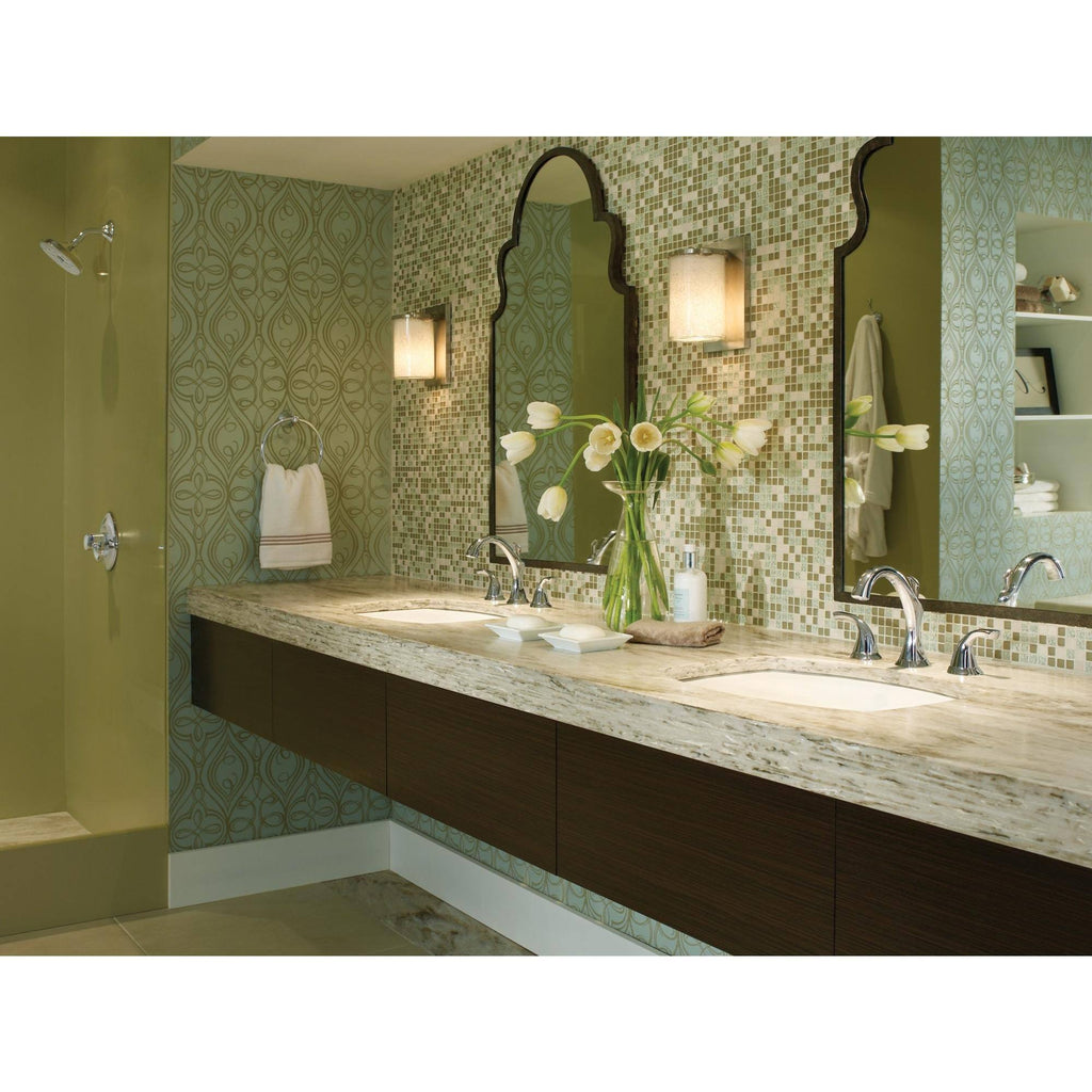 Two Handle Widespread Bathroom Faucet Stainless R98862
