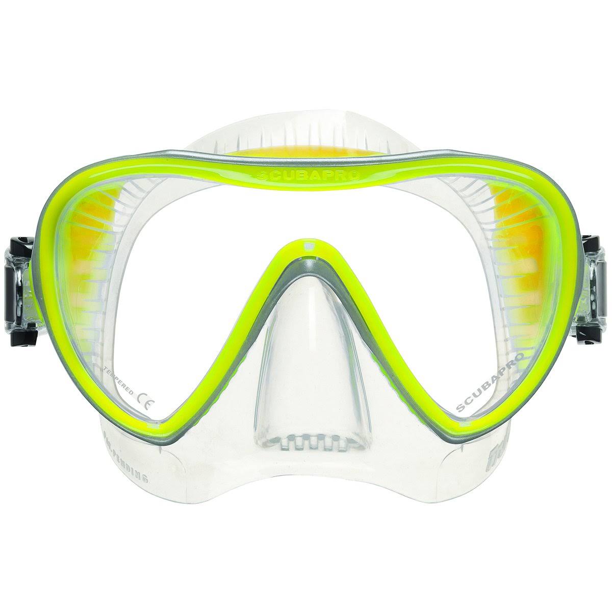 Black Silver Scuba Mask Y2717