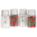 4pcs Doll House Christmas Mini Candy Ball Cookies Xmas Miniature Sweet Props R556471