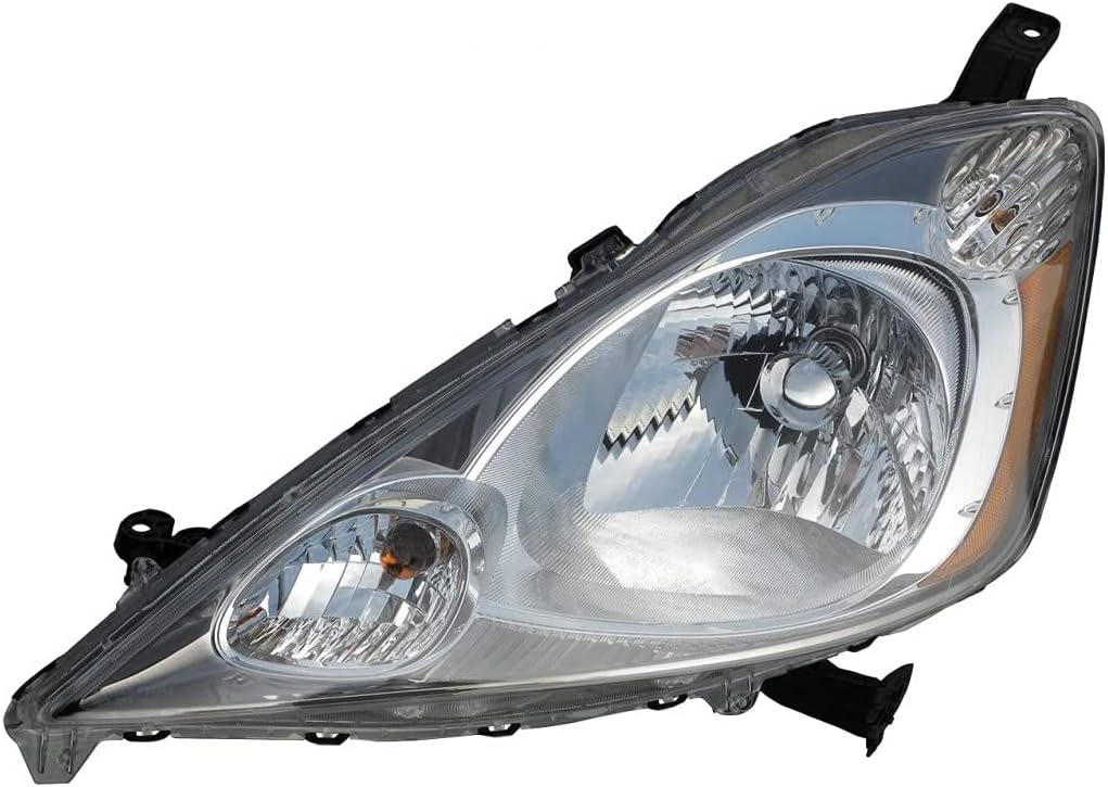 Passenger Side Headlight Assembly for Honda Fit 2009 2011 Sport Package R18058